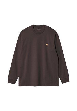 Carhartt WIP CHASE - Camiseta de manga larga - shale