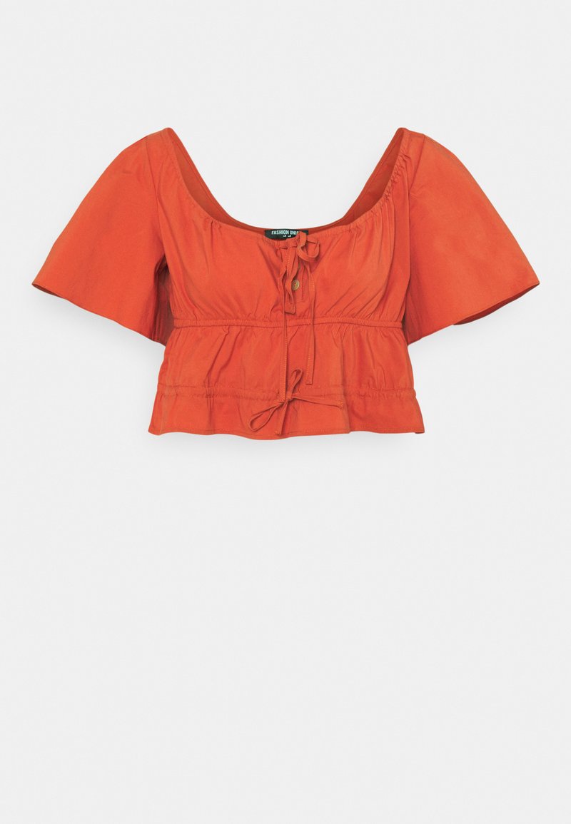 Fashion Union Blouse bruin