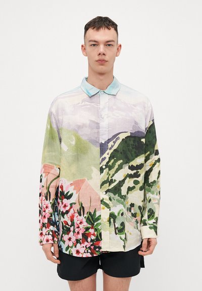 Desmond & Dempsey UNISEX LOUNGE SHIRT - Nachtwäsche Shirt - multi