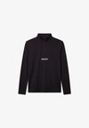 ZIP SPORT - Μπλούζα με μακριά μανίκια - black