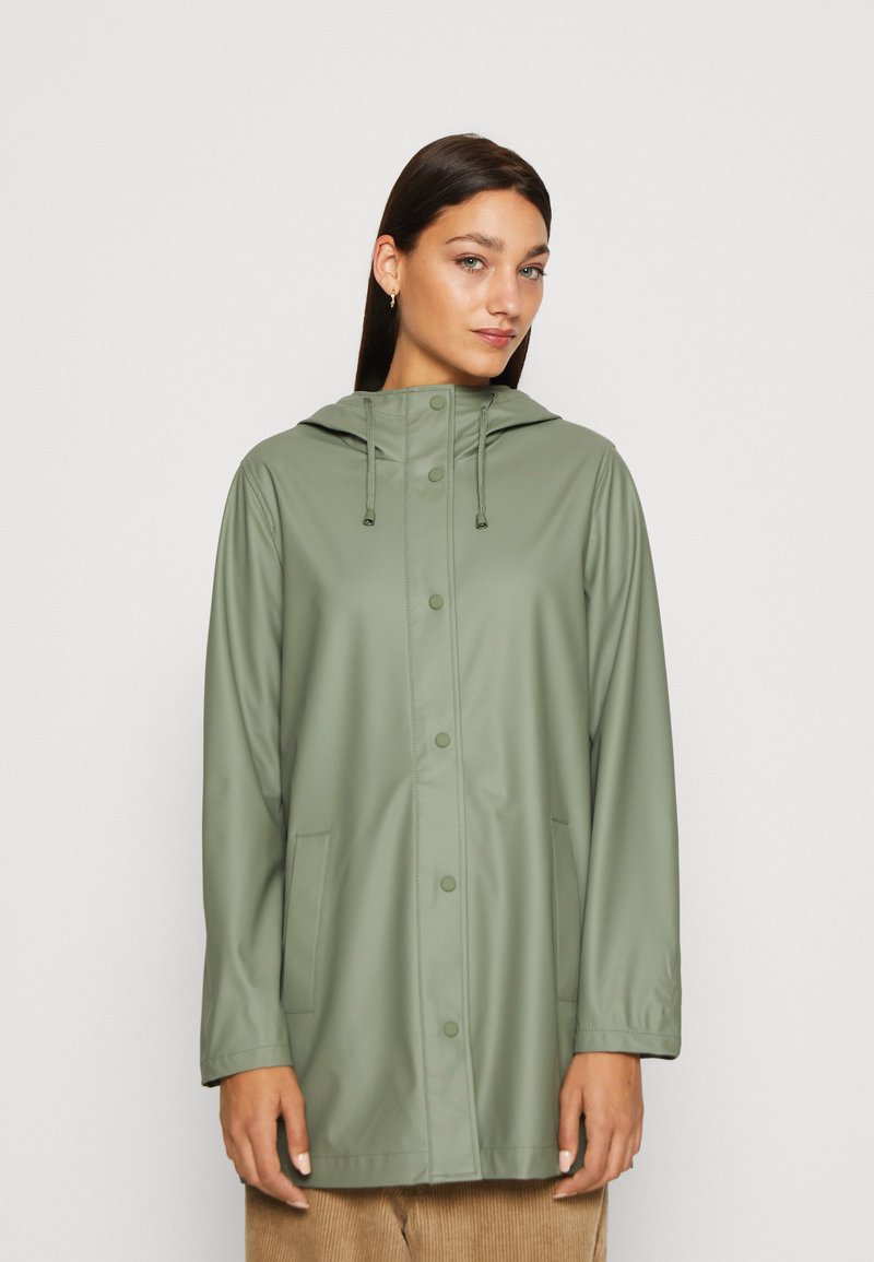 ONLY ONLNEWELLEN RAINCOAT Parkaer agave green/lysegrøn Zalando.dk