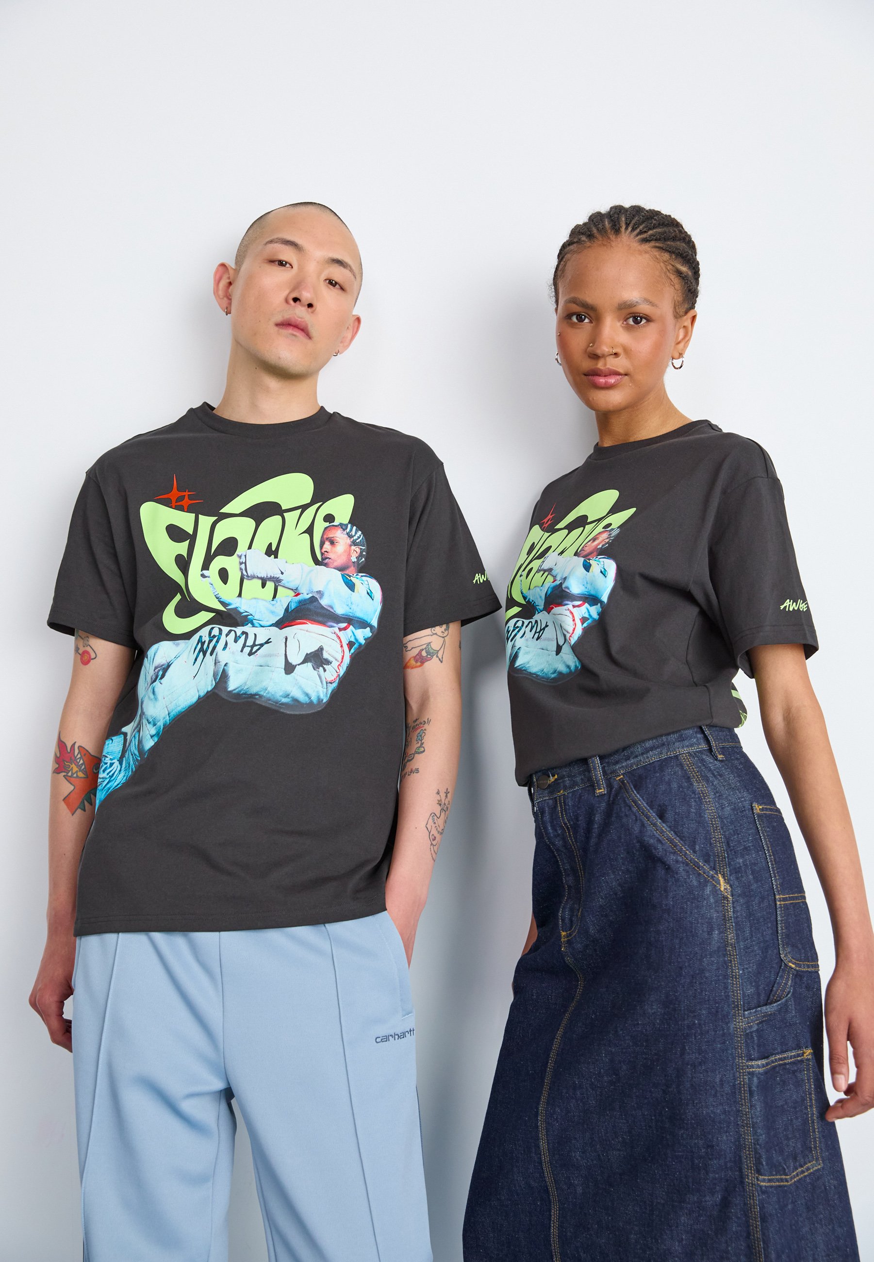 Puma A$AP ROCKY FLACKO DRIVE TEE UNISEX - T-shirt imprimé