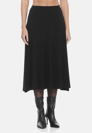 GONNA FLARED - Gonna a campana - nero