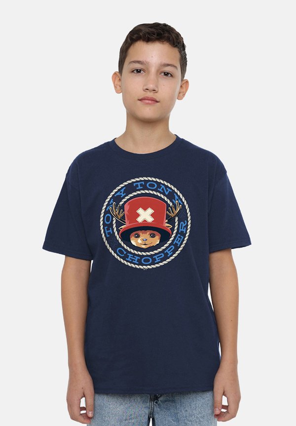 ONE PIECE CHOPPER FACE FRONT - T-Shirt print