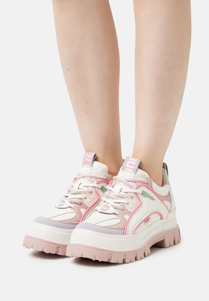 Buffalo ASPHA HYB - Sapatilhas - white/multi-coloured