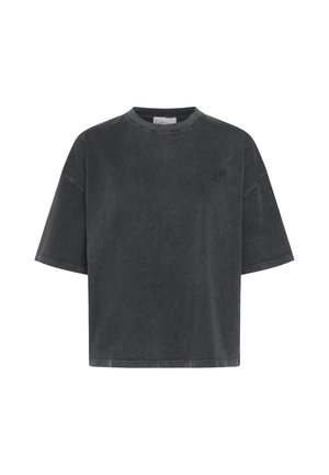 My Essential Wardrobe, MWESA BOXY SHORT TEE - T-shirt basique - black wash