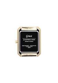 Kapten & Son GRACE MESH - Uhr - light gold coloured cream