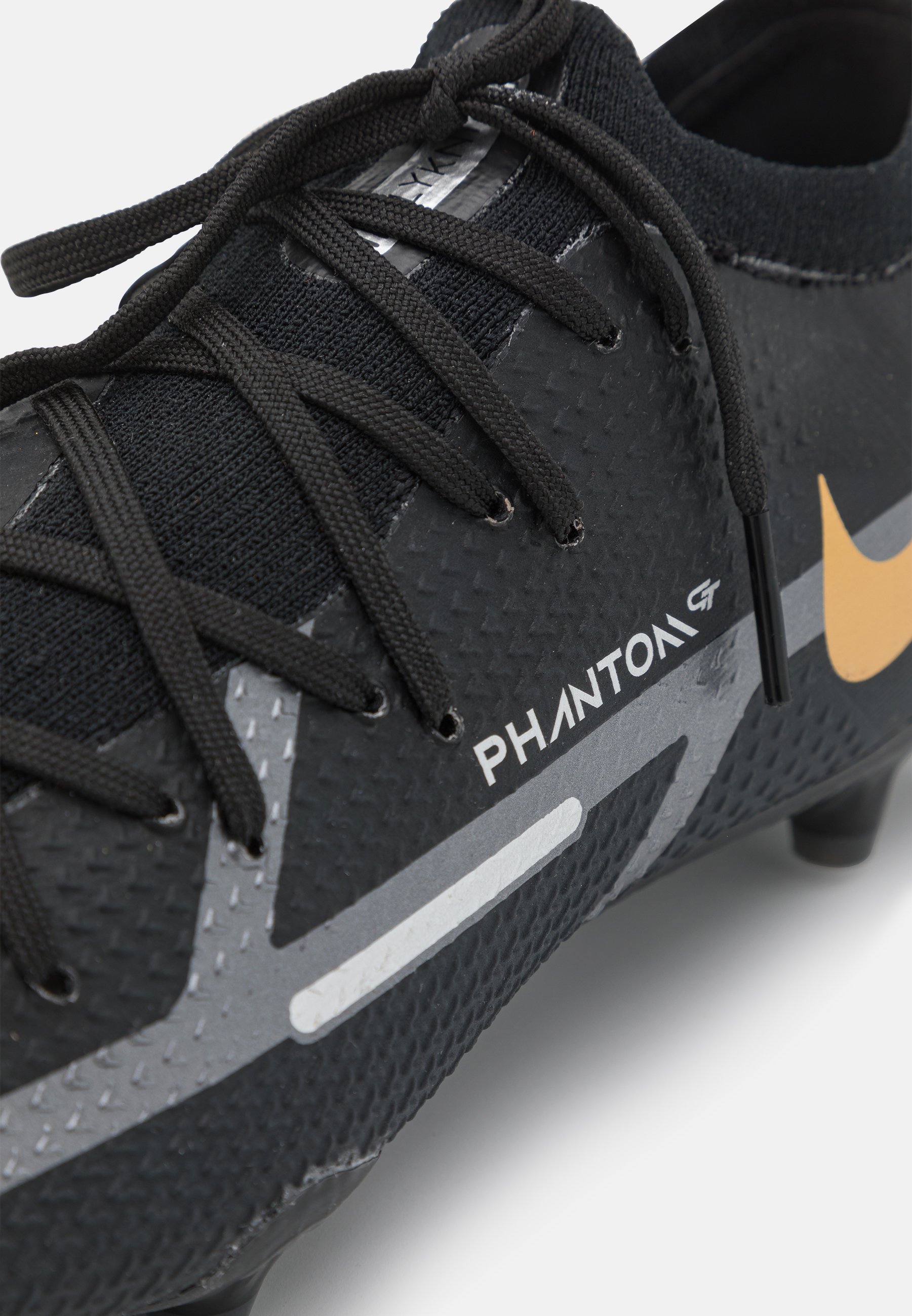 Nike Performance PHANTOM GT2 PRO AG-PRO - Fußballschuh Nocken -  black/metallic dark grey/metallic gold/schwarz - Zalando.ch