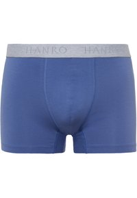 Hanro ESSENTIALS 2 PACK - Boxerkalsong - clematis blue/deep navy