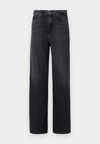 FLUNG - Straight leg jeans - black