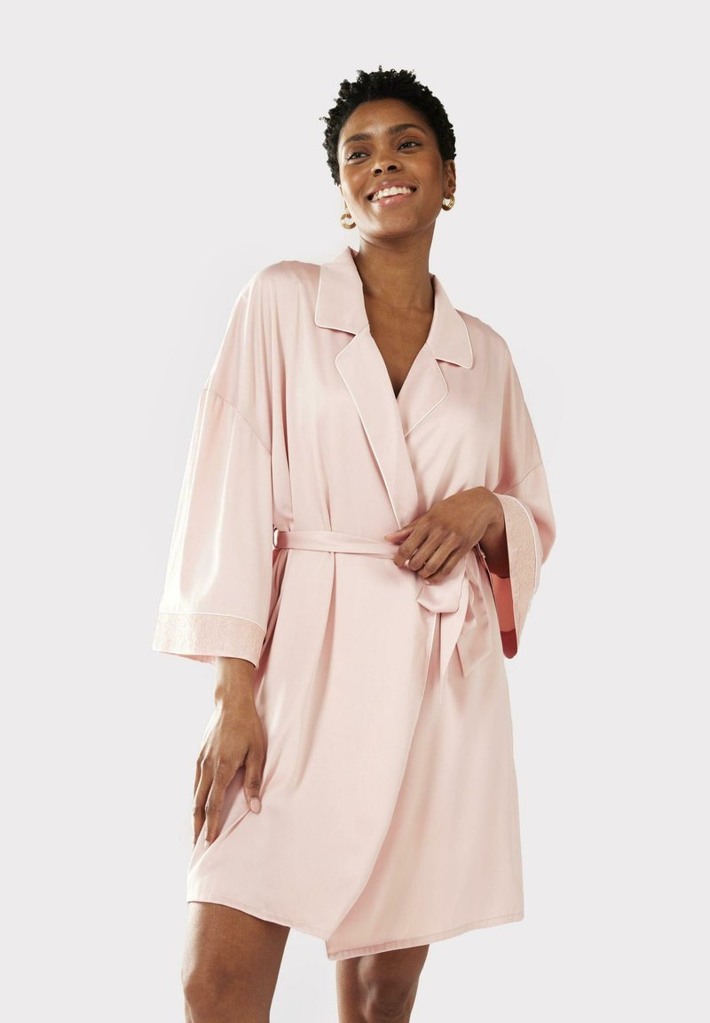 Chelsea Peers BLUSH TRIM Dressing gown pink/light pink Zalando.ie