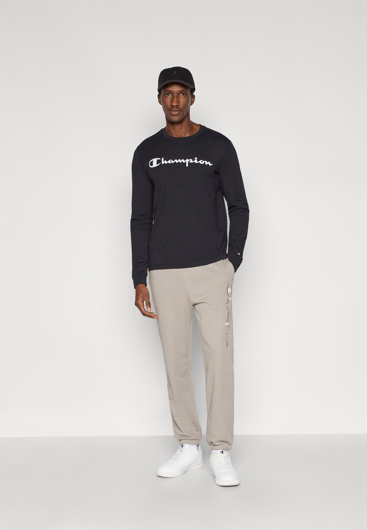 BASICS LONG SLEEVE LARGE LOGO