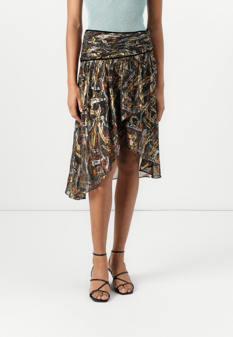 pinko A-lijn rok meerkleurig