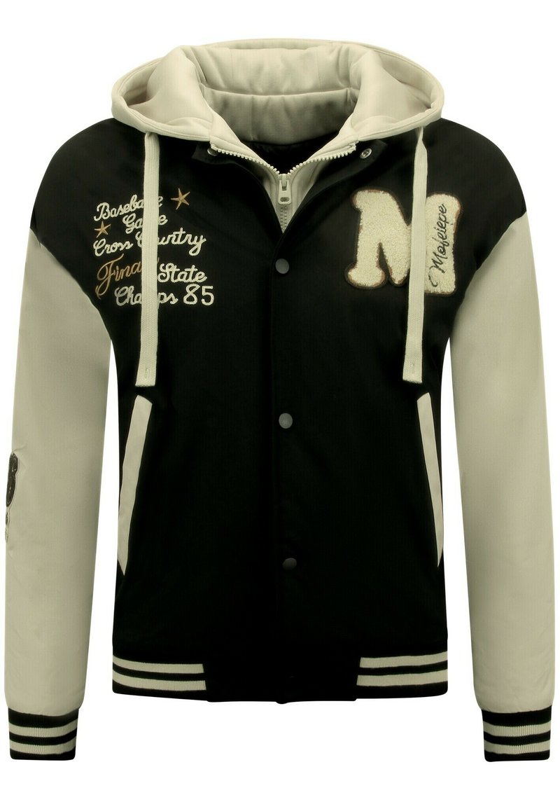 Local Fanatic BASEBALL CAPUCHON - Jas - zwart