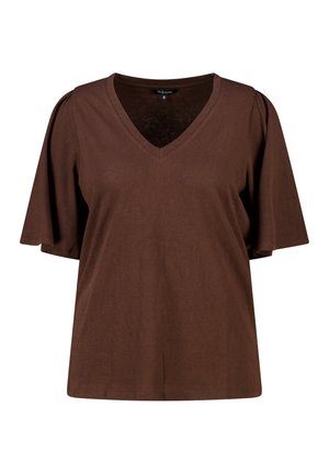 MS Mode, T-shirt basique - brown