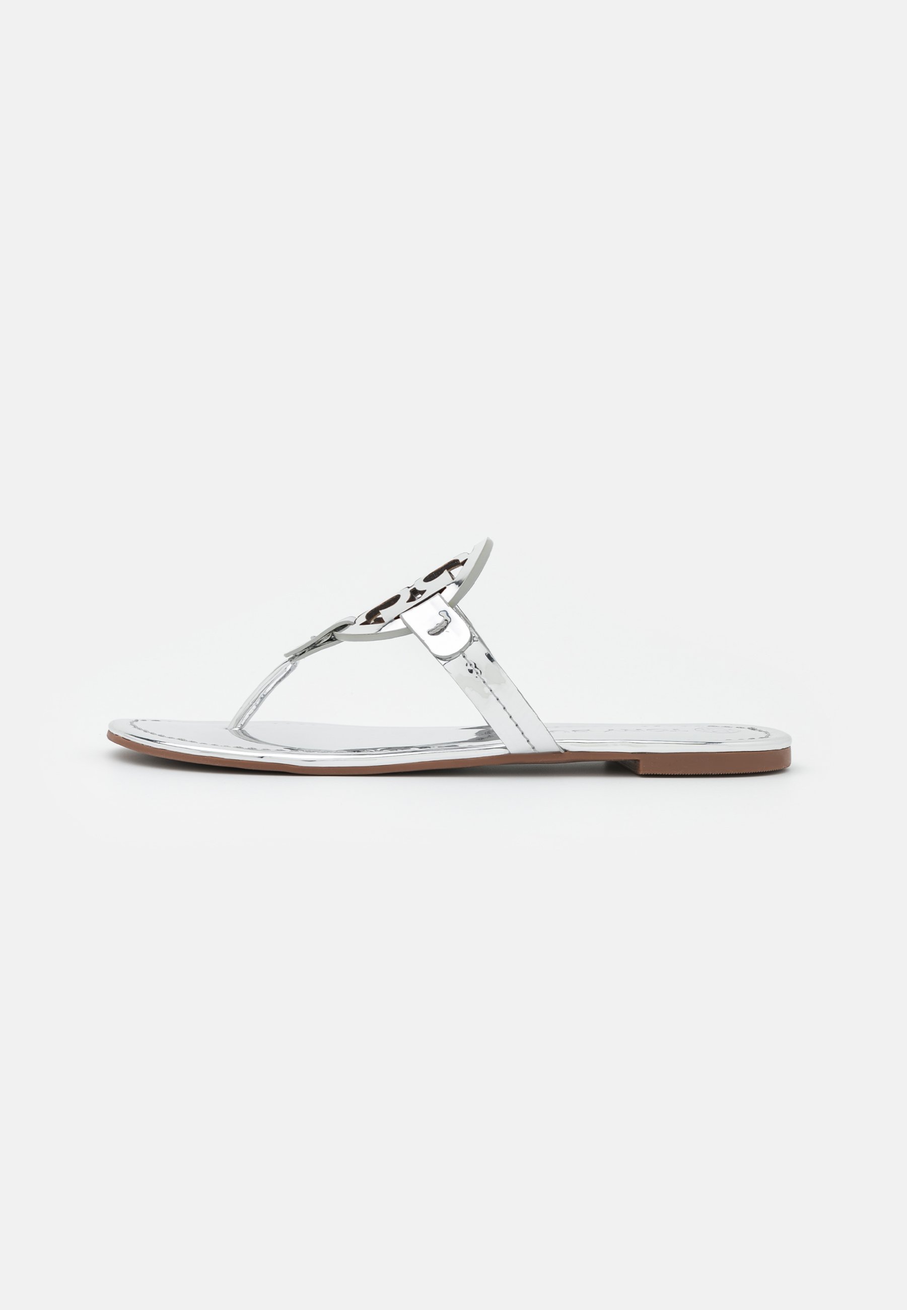 flat silver strappy sandals