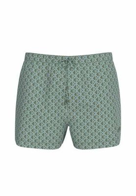 Calvin Klein Swimwear, CALVIN KLEIN SWIMWEAR SHORT DRAWSTRING SWIM SHORTS - CK ESSENTIALS - Swimming shorts -  icon cotton emblem sea