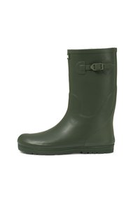 Aigle WOODY-POP FUR - Bottes en caoutchouc - kaki