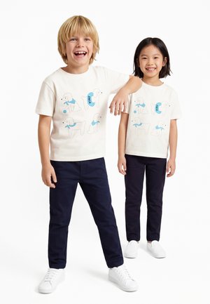 TINYCOTTONS, POODLE GRAPHIC UNISEX - T-shirt imprimé - off-white