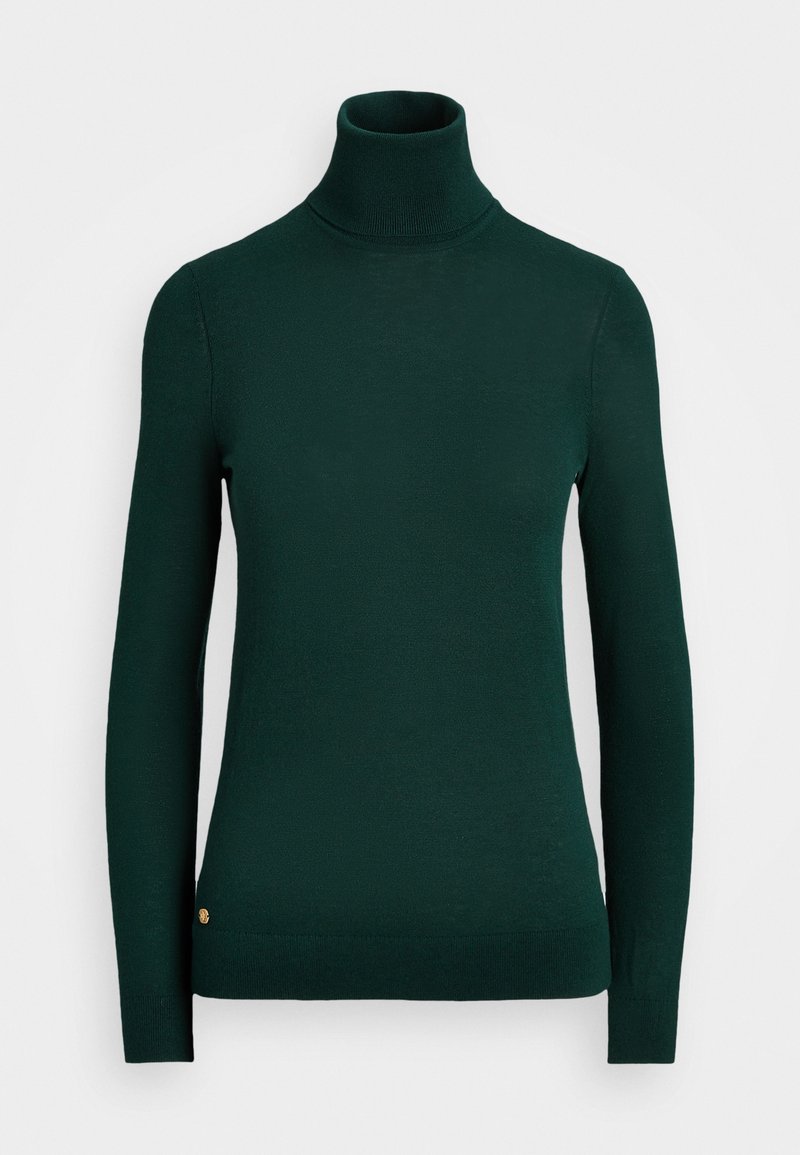Lauren Ralph Lauren ZOE LONG SLEEVE Svetr hunt club green/zelená