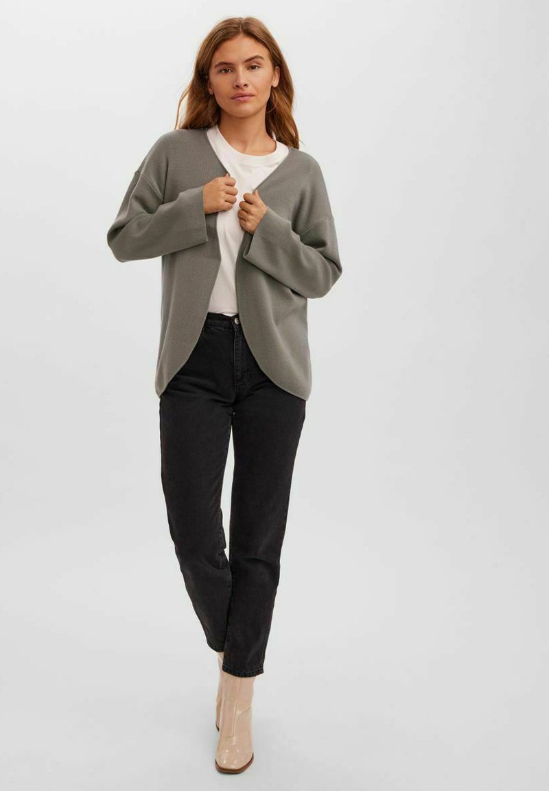 Damen Strickjacken | Vero Moda Strickjacke laurel wreath/grün-meliert - PU13190 Damen Strickjacken | Vero Moda Strickjacke laurel wreath/grün-meliert - PU13190