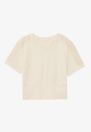 Even&Odd active SEAMLESS  - Paprasti marškinėliai - beige