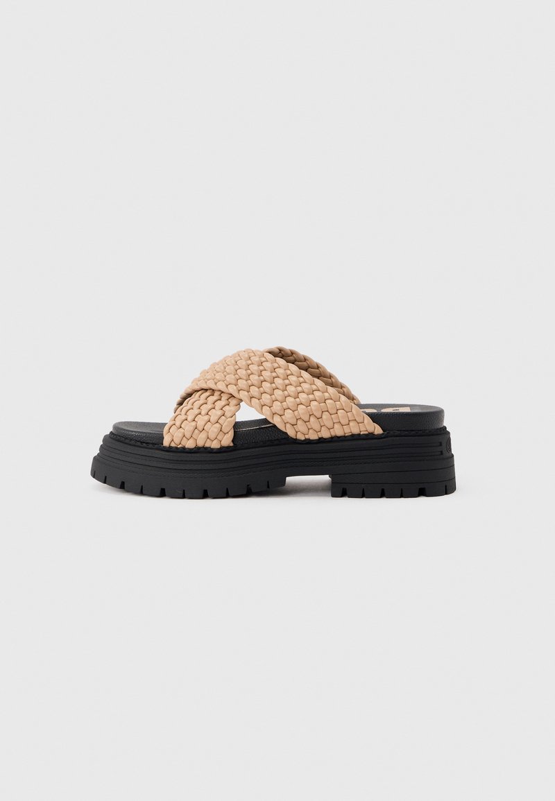 Buffalo LENNOX CROSS - Mules à talons - cream/beige - ZALANDO.FR