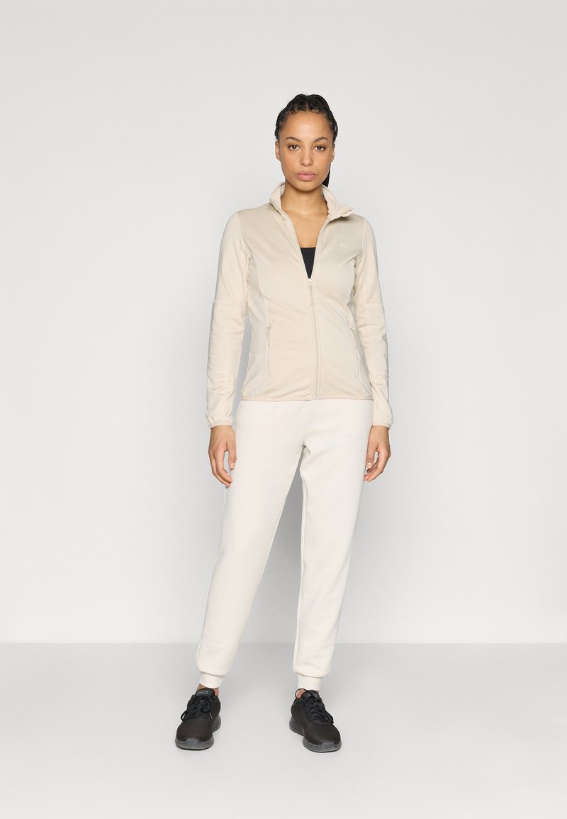 ONLY PLAY Onpmelina Sweat Zippé Femme - Veste Sweat Col Montant Coton/Polyester - Idéale Sport Et Quotidien