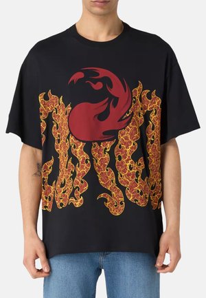 T-shirt con stampa - nero