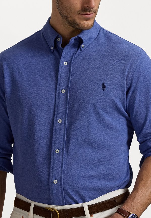 FEATHERWEIGHT MESH SHIRT - Shirt - faded royal heather2