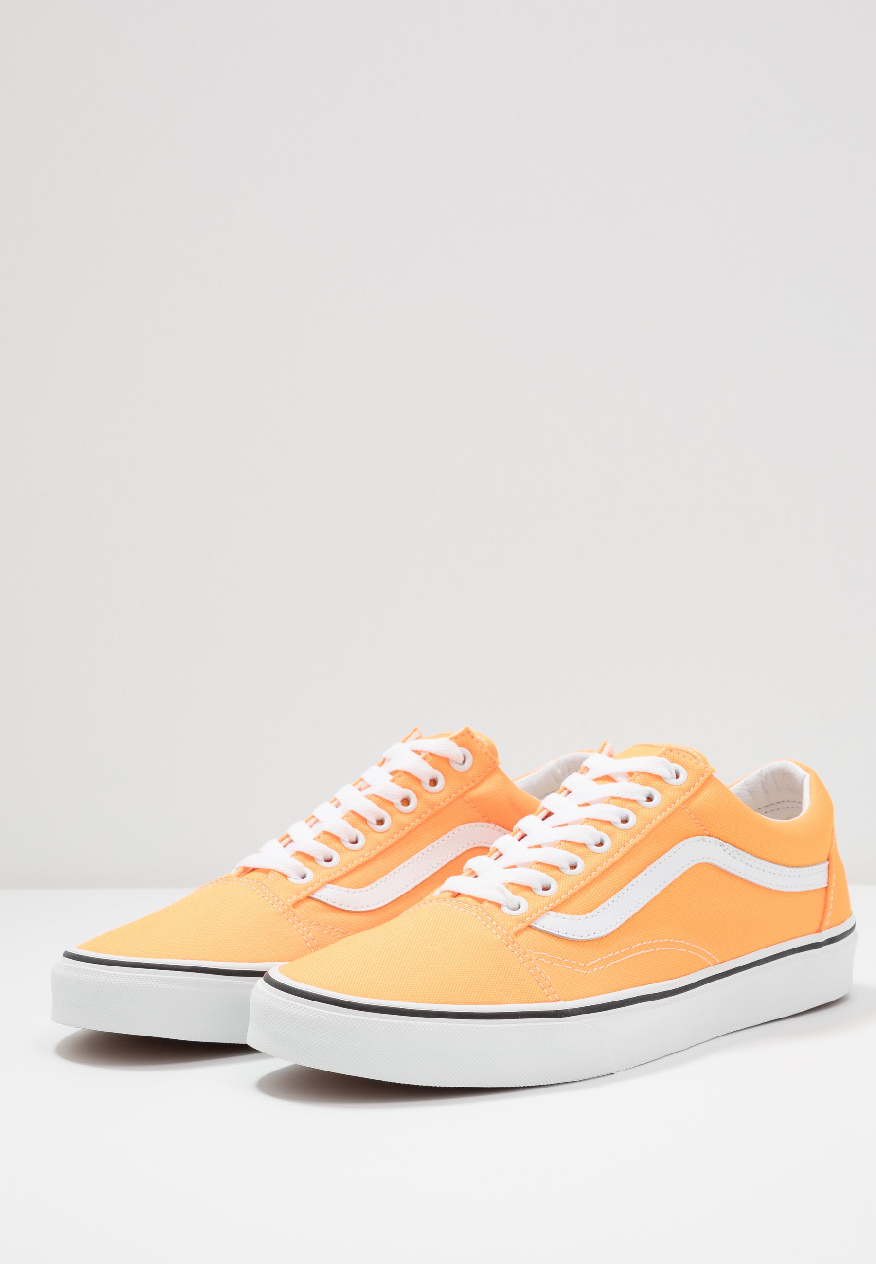 vans old skool unisex sneakers in orange