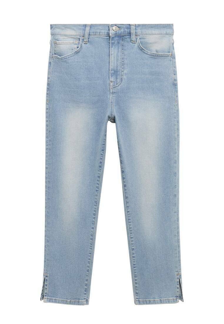 Mango Slim fit jeans blauw