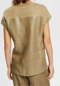 Esprit Collection T-shirt basic - mottled green