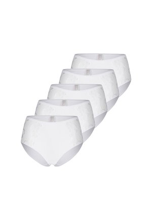 5ER PACK TAILLEN - Slip - weiß