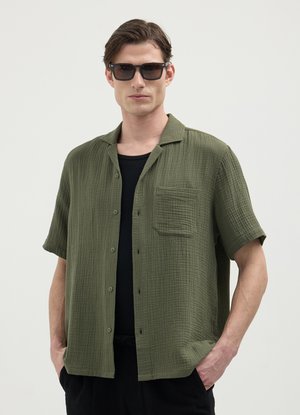 Calliope EFFETTO STROPICCIATO  - Chemise - verde