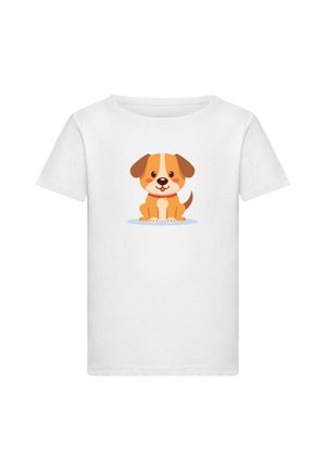 T-Shirt print - white