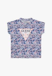 Unselected, mehrfarbig grundton blau