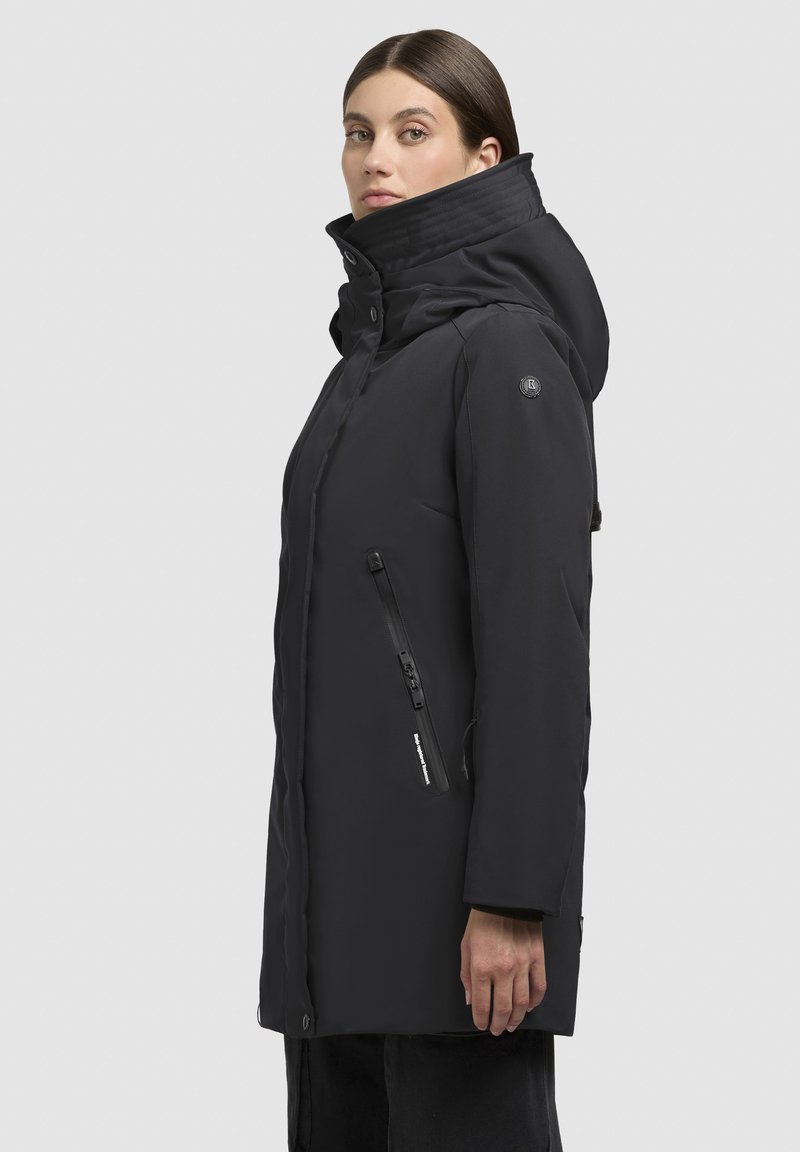 Khujo Donna Cappotto Invernale Viona 5 - Nero, Taglia S - Con Cappuccio E Tasche