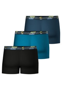 Athena LOT DE 3 PACK LONGS TRAINING - Boxers - noir lac croisière