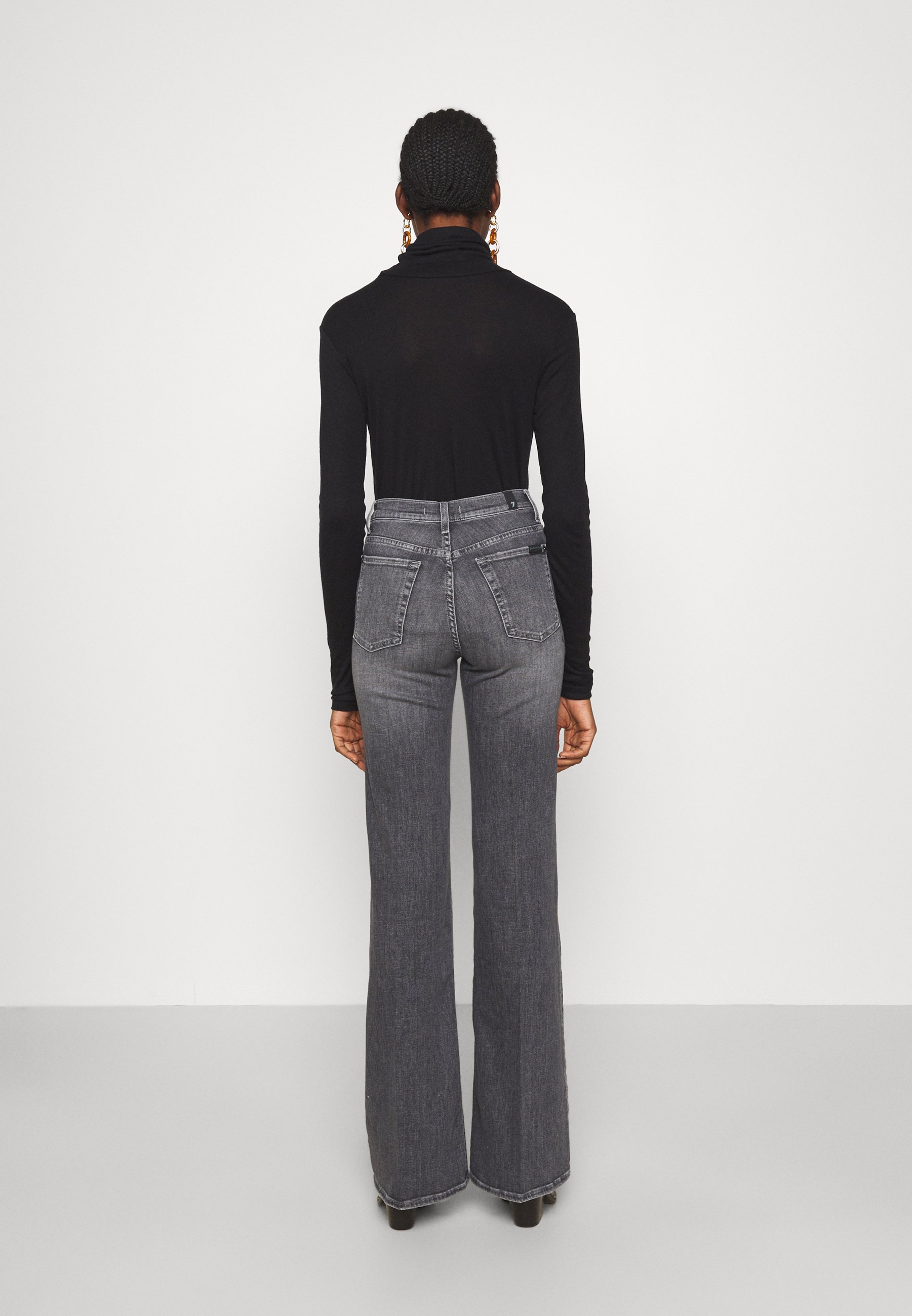 7 for all mankind MODERN DOJO - Platėjantys džinsai - grey/pilka - Zalando .lt