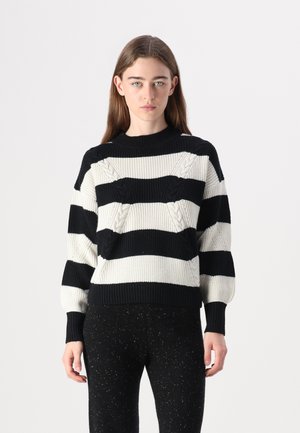 Guess SERENA - Maglione - cream/black