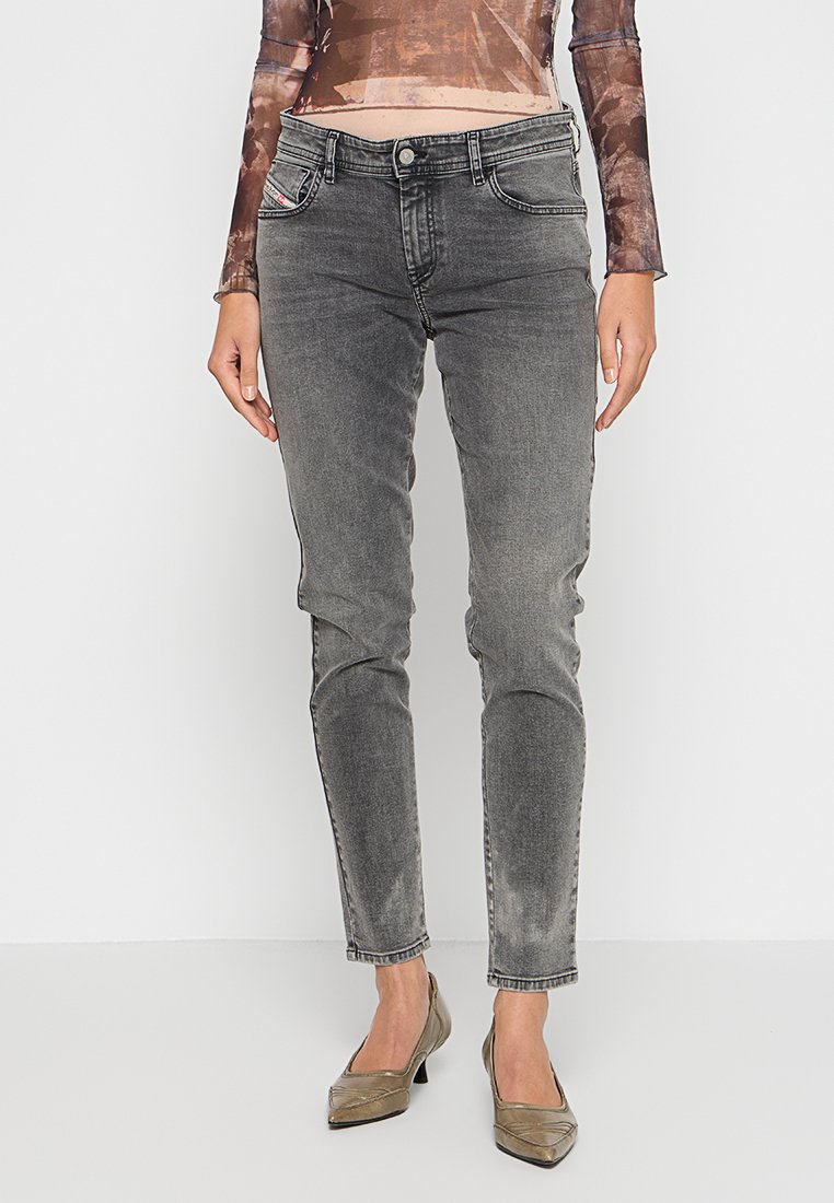 Diesel Jeans Skinny Fit grijs