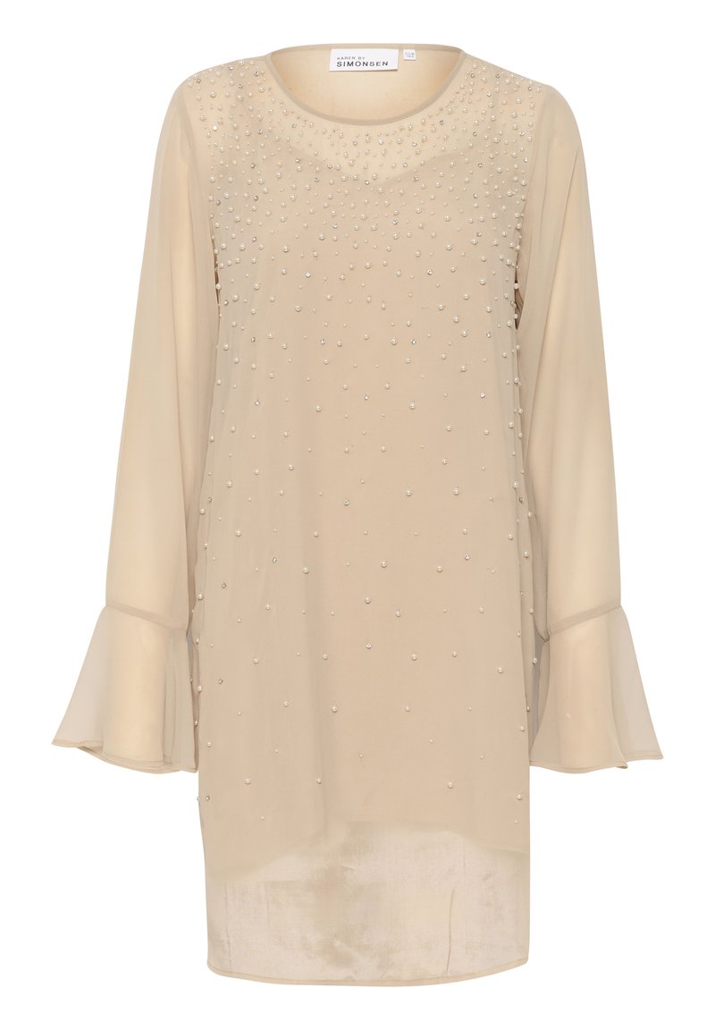 Karen by Simonsen Cocktailjurk lichtbruin