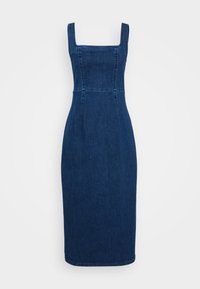 BODYCON MIDI NILES - Vestido vaquero - medium wash