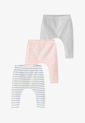 REGULAR FIT - 3 PACK - Püksid - pink and grey stripe