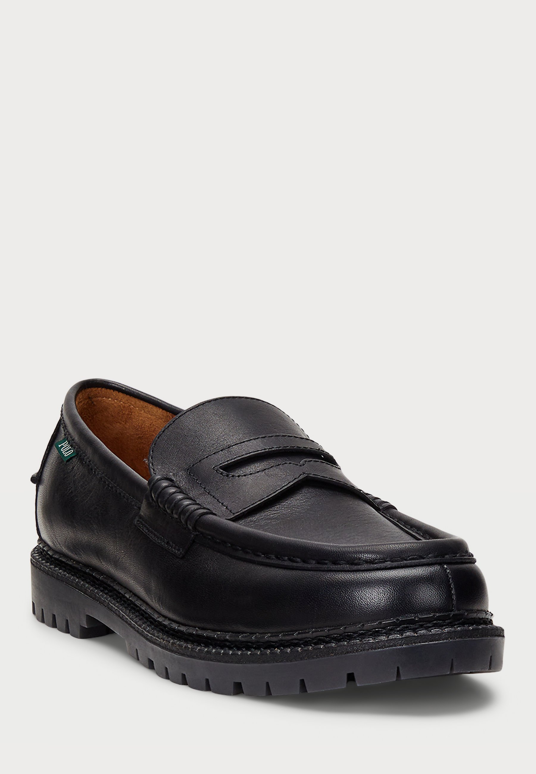 ★ラルフ ローレン★Jett Lug Sole Leather Mock Toe Shoe-24F Jett Lug-Sole Leather Moc-Toe Shoe for Men | Ralph Lauren® PT
