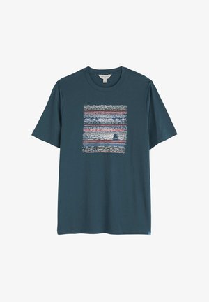 Seasalt Cornwall, SEASALT CORNWALL MIDWATCH T-SHIRT - T-shirt print - navy sunlit seas sea storm