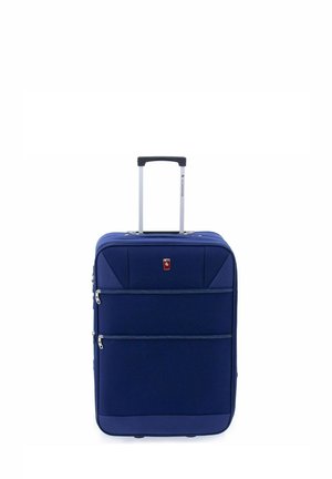 TROLLEY MIT DEHNFALTE - Valise à roulettes - blue