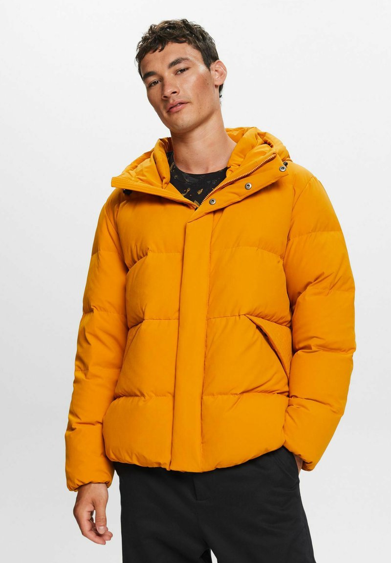 Esprit Down jacket honey yellow/light yellow Zalando.ie