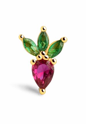 TROPICAL STRAWBERRY - Einzelner Ohrring - gold coloured